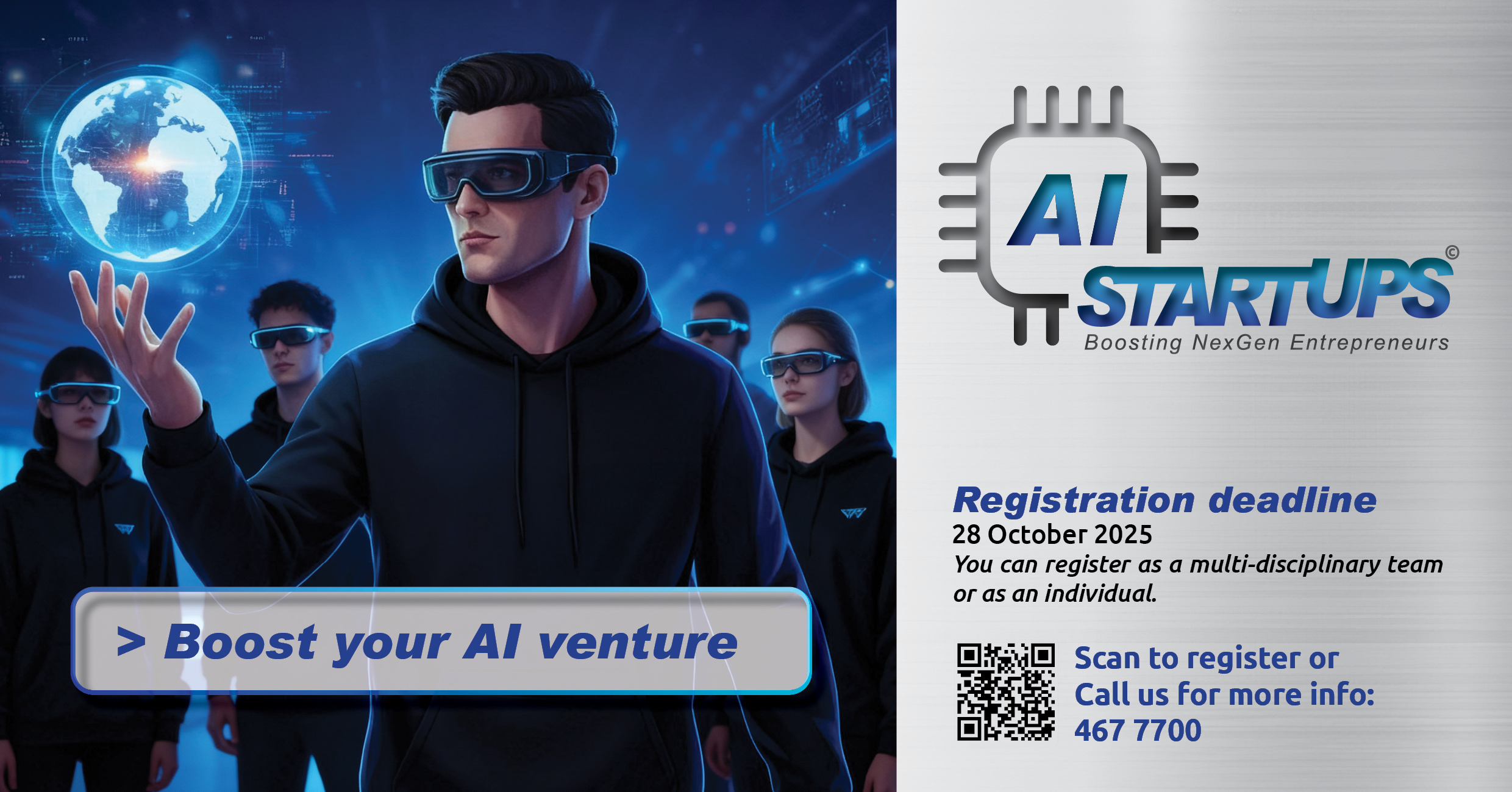 AI Startup Banner